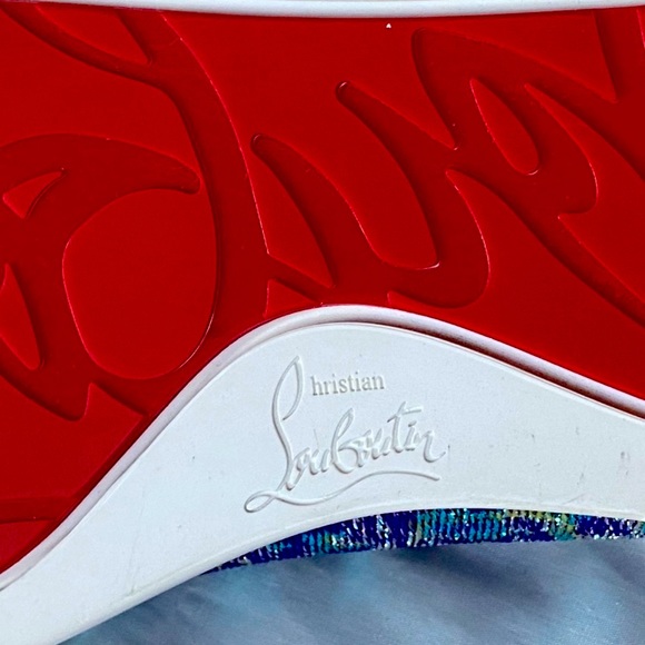 Louboutin sneakers!!   Authentic rare, Crystals perfect, Version Digitale ⭐️ - Picture 13 of 15